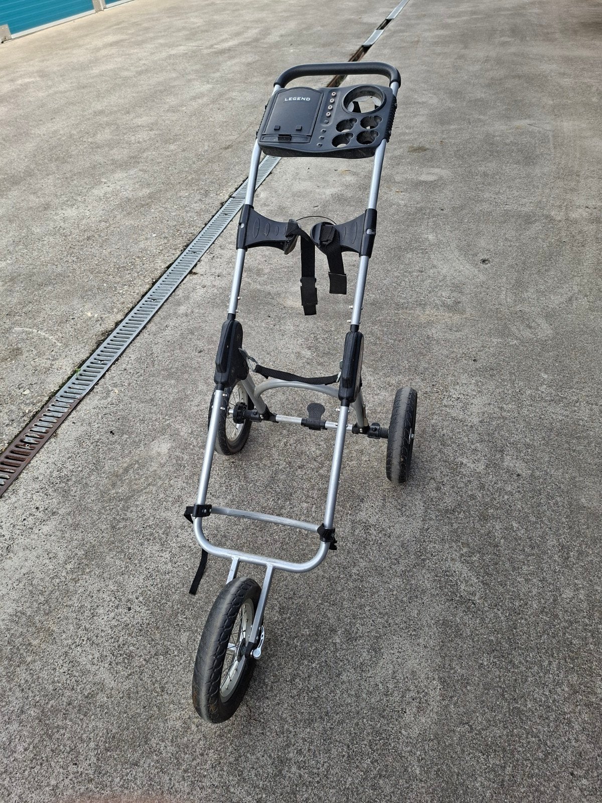 te koop golftrolley, Ophalen, Gebruikt, Golfkar, Overige merken