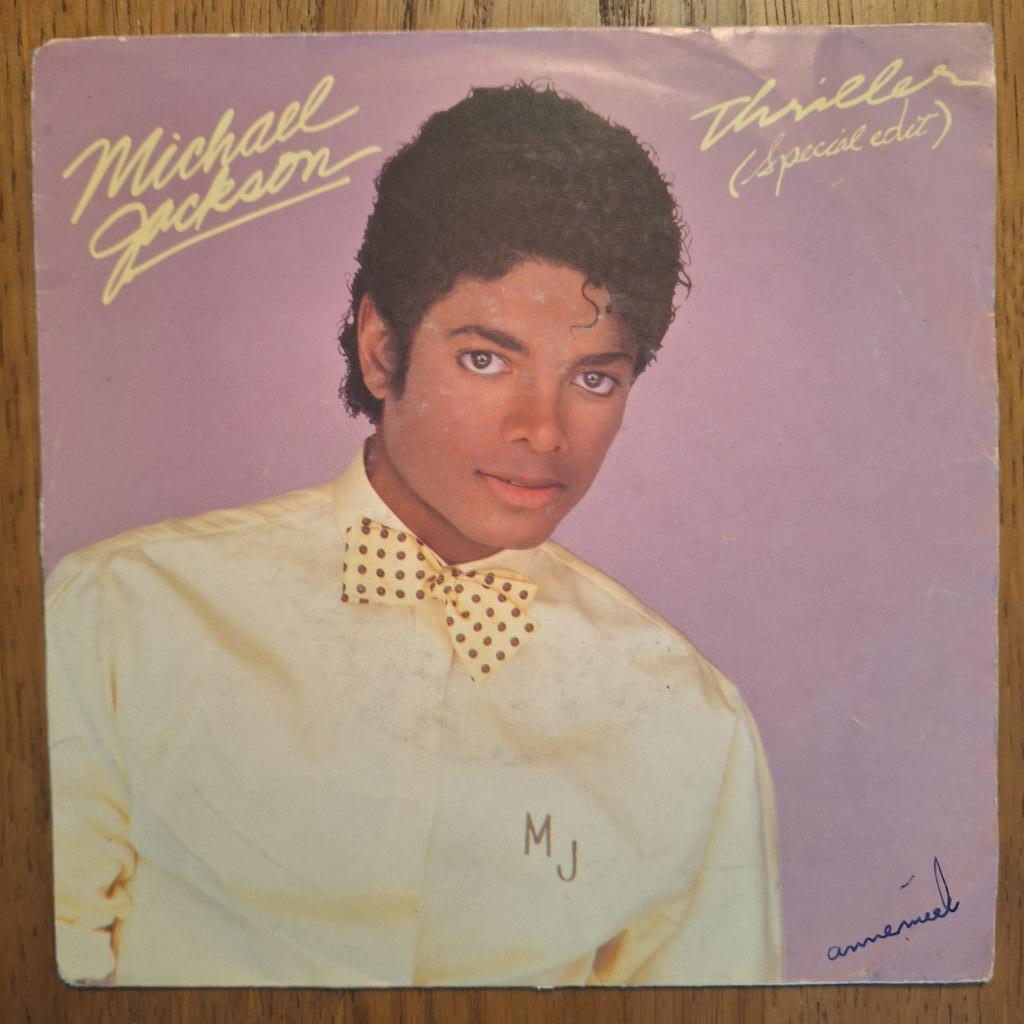 Michael Jackson - Thriller (051), Cd's en Dvd's, Vinyl Singles, Ophalen of Verzenden, Gebruikt, Pop