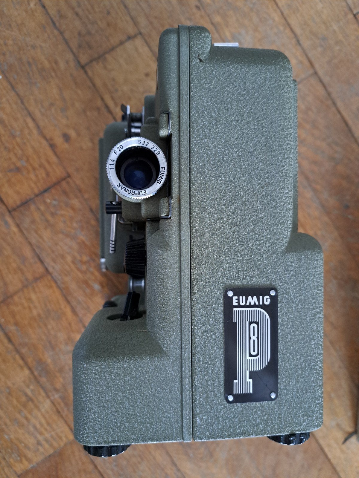 Vintage Eumig P8 filmprojector in originele koffer, Ophalen, Gebruikt