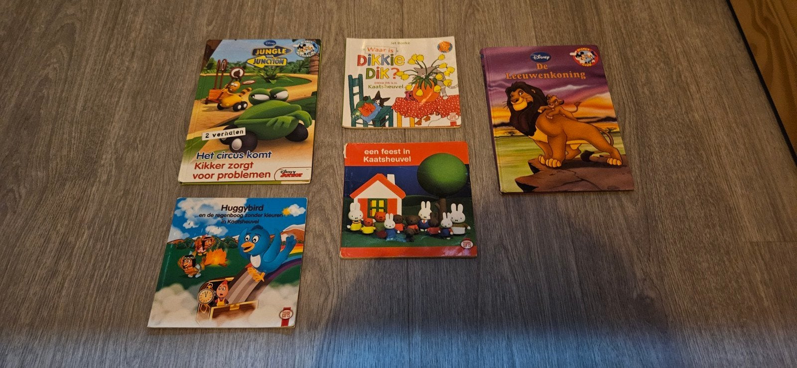 5 leuke kinderboeken: Disney, Kikker, Dikkie Dik en meer!, Jongen of Meisje, Diverse auteurs, Voorleesboek, Ophalen