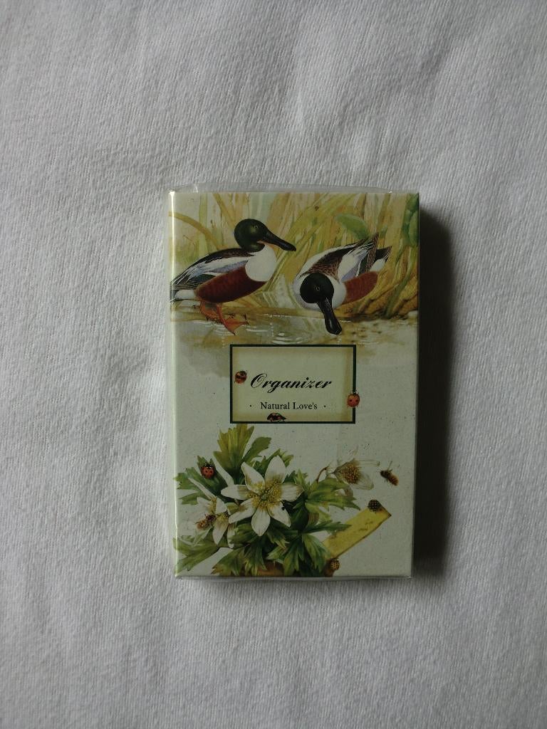 Organiser boekje met magneetsluiting- Natural Love's (nieuw), Diversen, Agenda's, Ophalen of Verzenden, Nieuw
