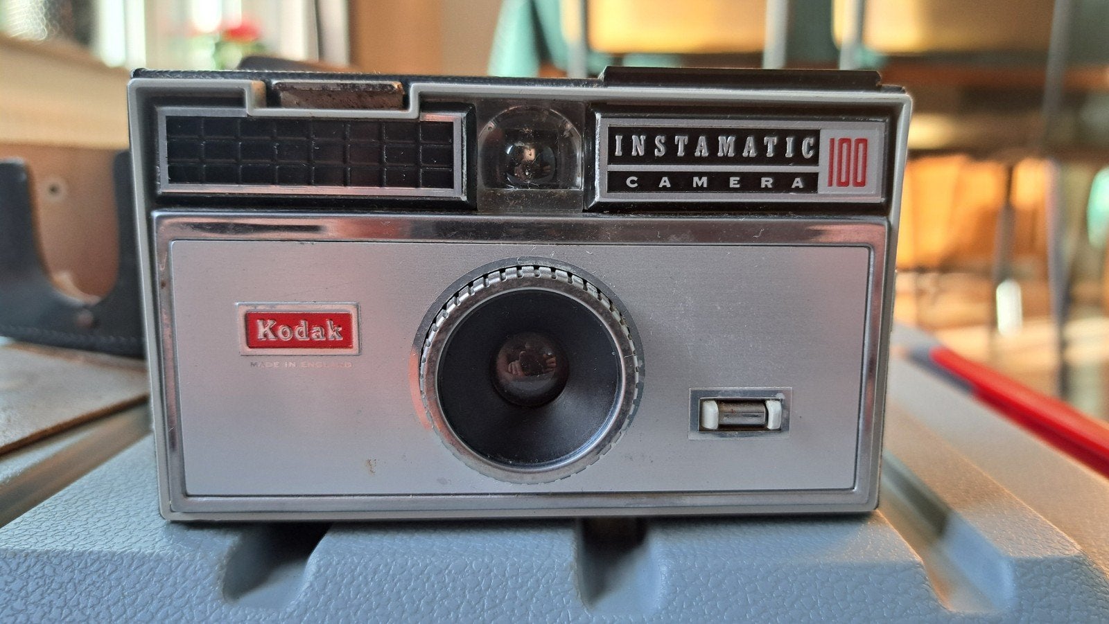 Kodak Instamatic 100 Camera met originele tas, Audio, Tv en Foto, Ophalen of Verzenden, Gebruikt, Compact, Kodak