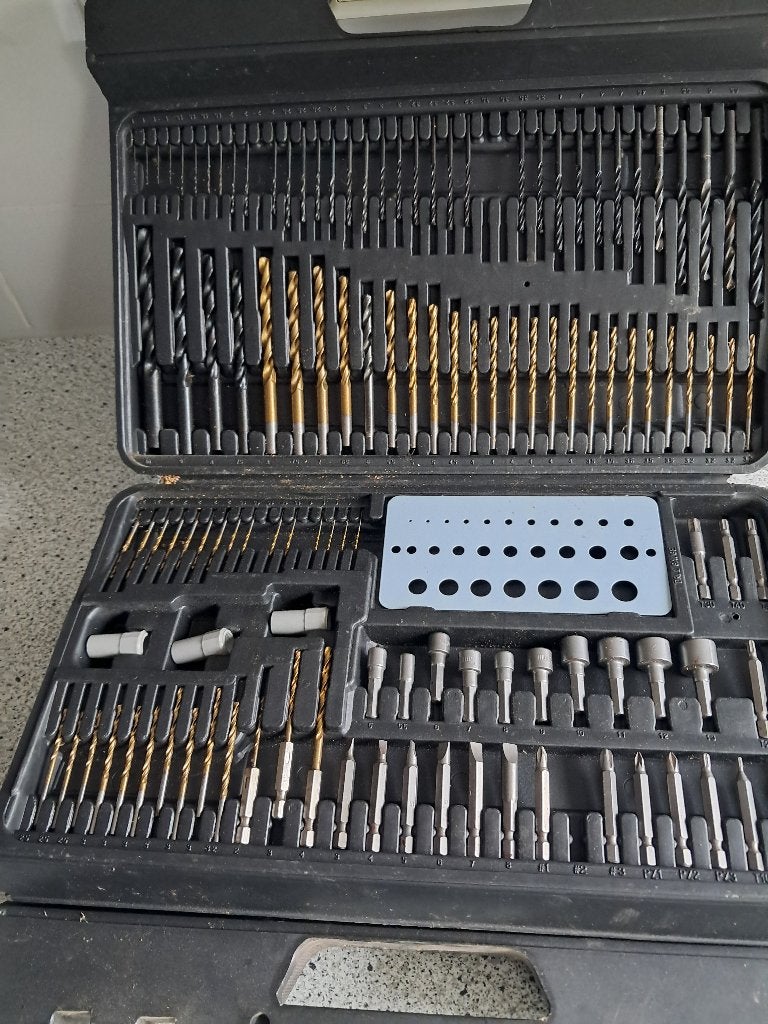 boren doppen set, Doe-het-zelf en Verbouw, Gereedschap | Handgereedschap, Ophalen, Zo goed als nieuw