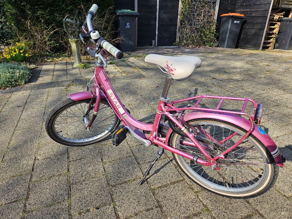 Meisjes fiets, Fietsen en Brommers, Ophalen, Terugtraprem, Gebruikt, Batavus