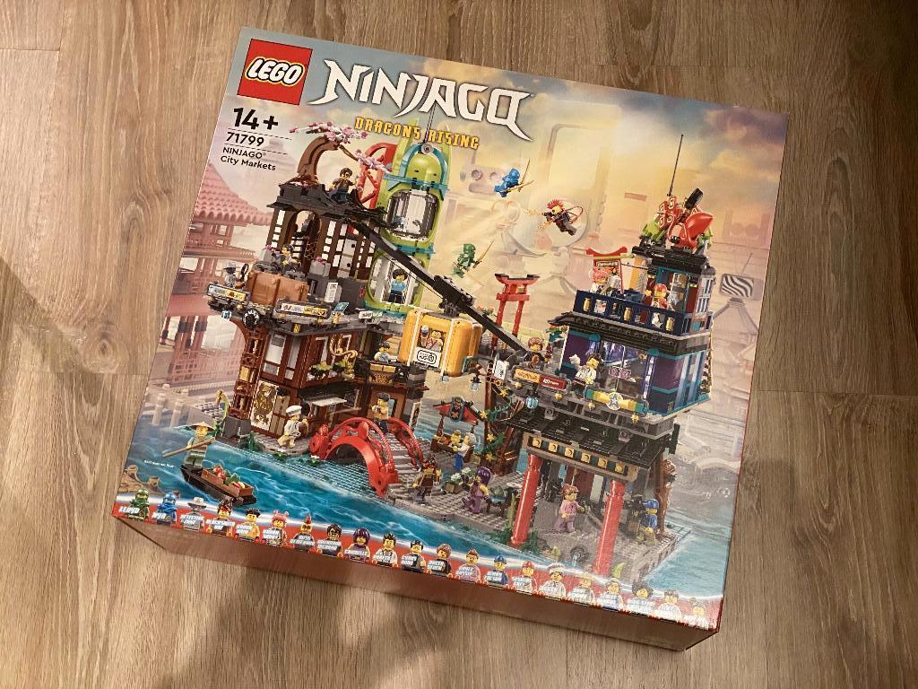 LEGO Ninjago 71799 NINJAGO stadsmarkten (NIEUW IN DOOS), Ophalen of Verzenden, Nieuw, Complete set, Lego