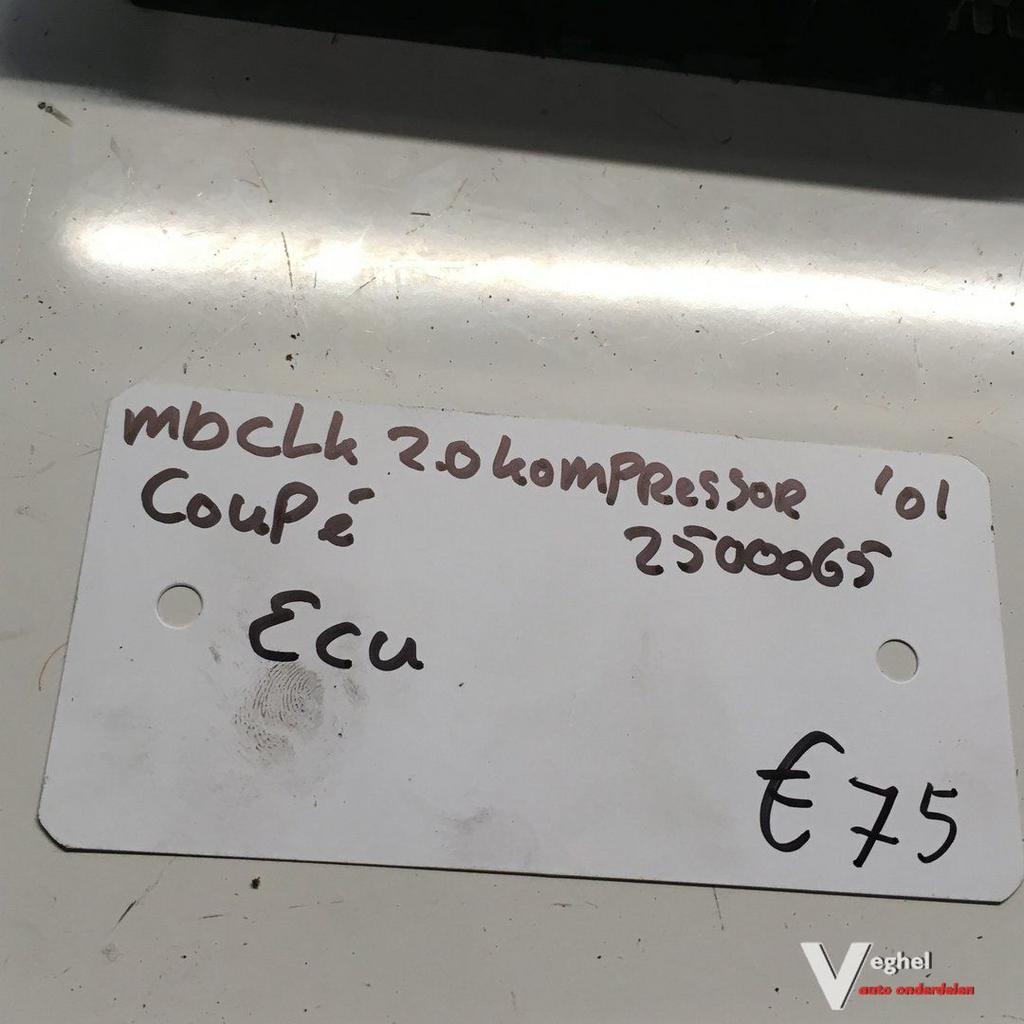 Mercedes CLK Cabrio 2.0 compressor 2000 wagennr 2500065  ECU, Auto-onderdelen, Elektronica en Kabels, Gebruikt, Ophalen of Verzenden