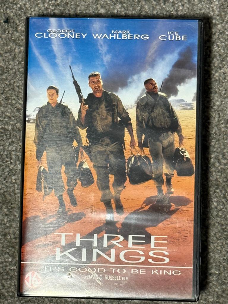 VHS - Three Kings, Vanaf 16 jaar, Ophalen of Verzenden, Gebruikt