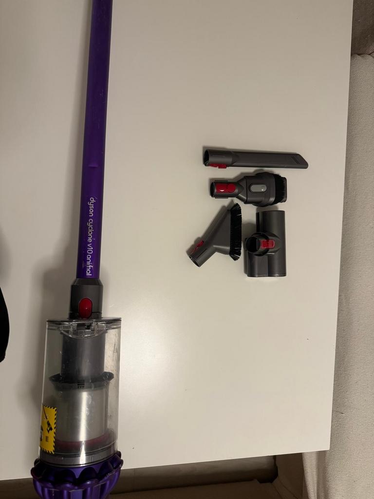 Dyson CycloneV10 Stofzuiger, Ophalen, Niet werkend, Reservoir