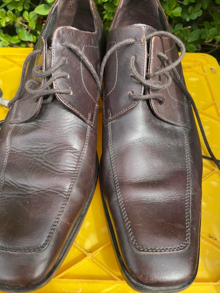 Herenschoenen, Ophalen of Verzenden, Gedragen, Bruin