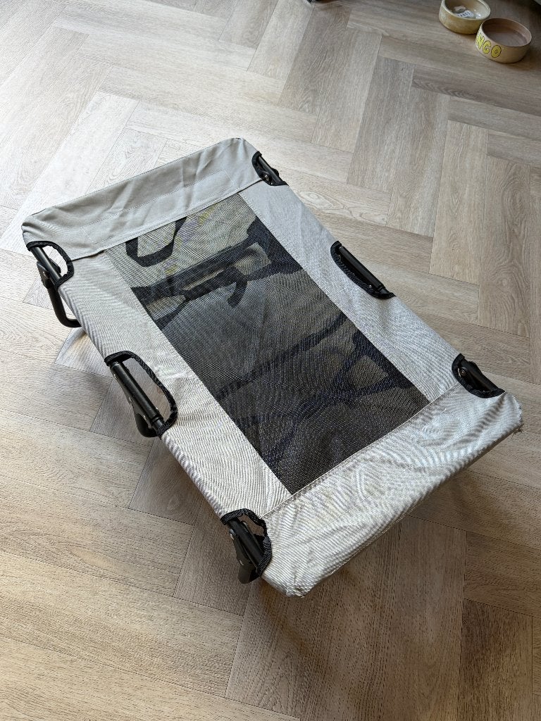 Trixie stretcher hondenligbed grijs / zwart, Ophalen of Verzenden, Gebruikt, Polyester