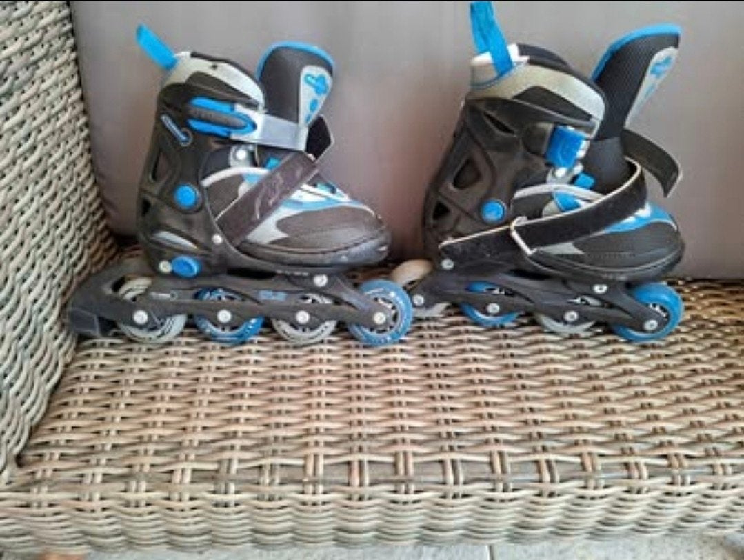 Nijdam Inline Skates Kinderen - Verstelbaar Maat 30-33, Overige merken, Kinderen, Ophalen of Verzenden, Inline skates 4 wielen