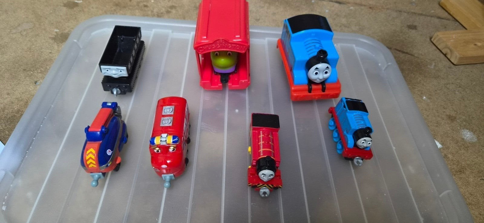 Diverse Thomas de Trein - Chuggington speelgoedtreintjes, Ophalen of Verzenden, Gebruikt