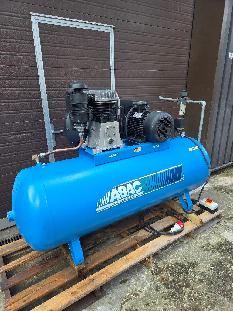 Compressor Abac B600-500 FT / LT500, Doe-het-zelf en Verbouw, Compressors, Ophalen of Verzenden, Gebruikt, 800 liter/min of meer