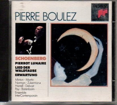 Pierre Boulez dirige Schoenberg: Pierrot Lunaire CD, Verzenden, Overige componisten, Modernisme tot heden, Zo goed als nieuw