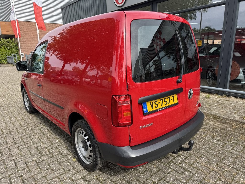 Volkswagen Caddy 1.4 TSI L1H1 BMT Easyline CRUISE-GRIJSKENTE, Auto's, Bestelauto's, Voorwielaandrijving, Stof, Gebruikt, Euro 6