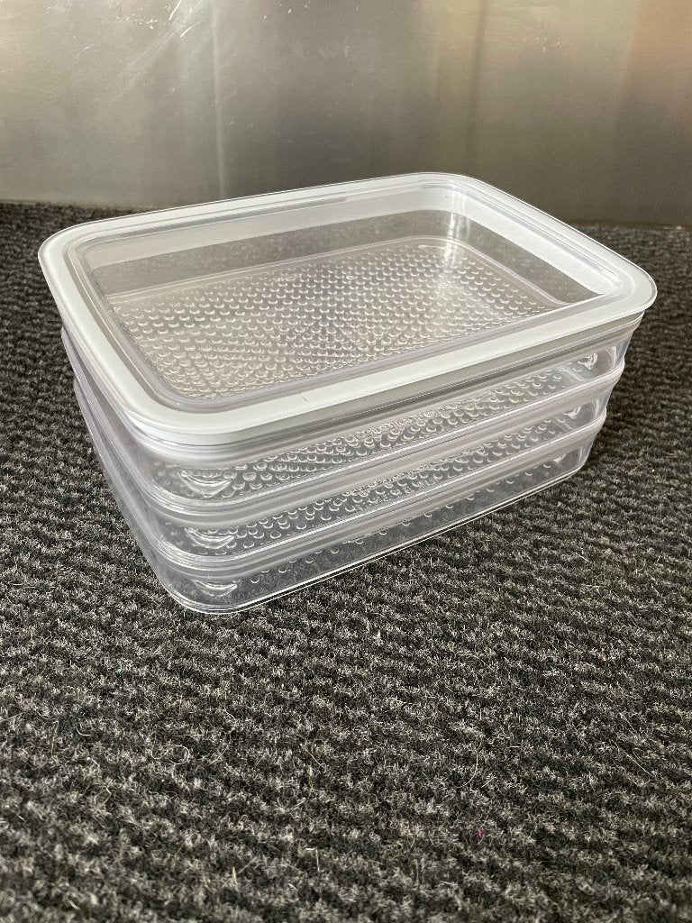 Curver 3 stuks vleesschaaltjes 0,8L voor broodbeleg NIEUW, Overige typen, Kunststof, Nieuw, Ophalen of Verzenden