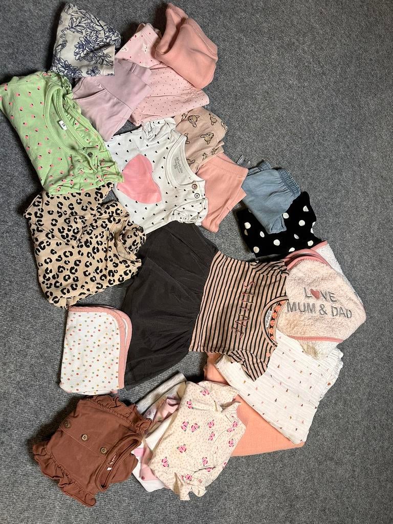 Babykleding meisje 50- 56, Kinderen en Baby's, Babykleding | Baby-kledingpakketten, Ophalen of Verzenden, Zo goed als nieuw