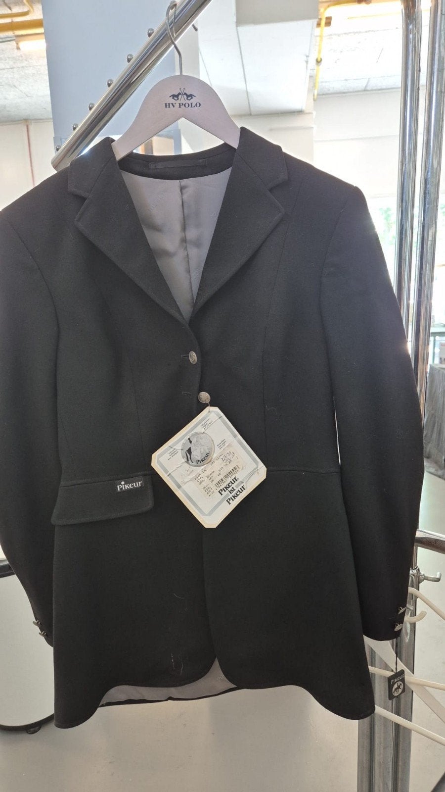 Pikeur wedstrijd jasje, Ophalen, Sierdetails, L, Dressuur