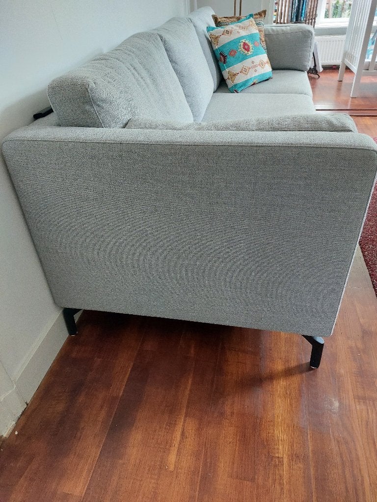 Bankstel, Huis en Inrichting, Ophalen, Gebruikt, Driepersoons, 75 tot 100 cm