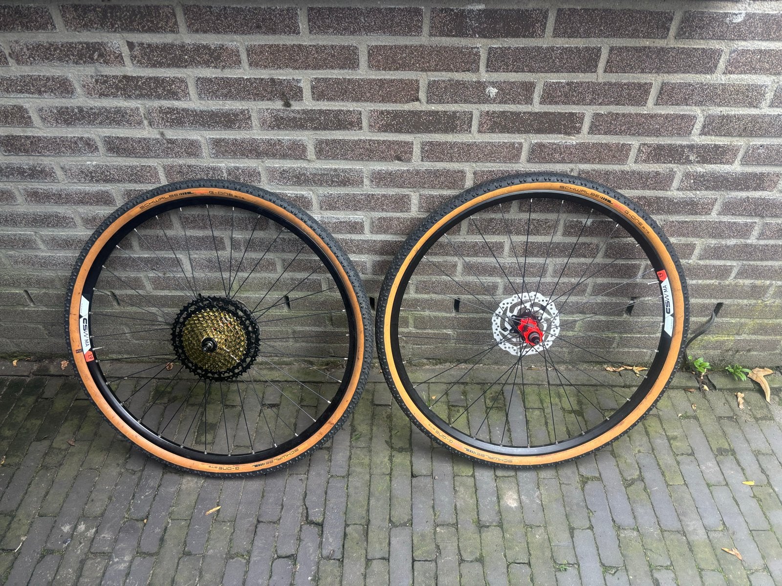 DT Swiss Wielset 28/29” met Schwalbe G-One banden, Fietsen en Brommers, Gebruikt, Aluminium, Mountainbike, Ophalen