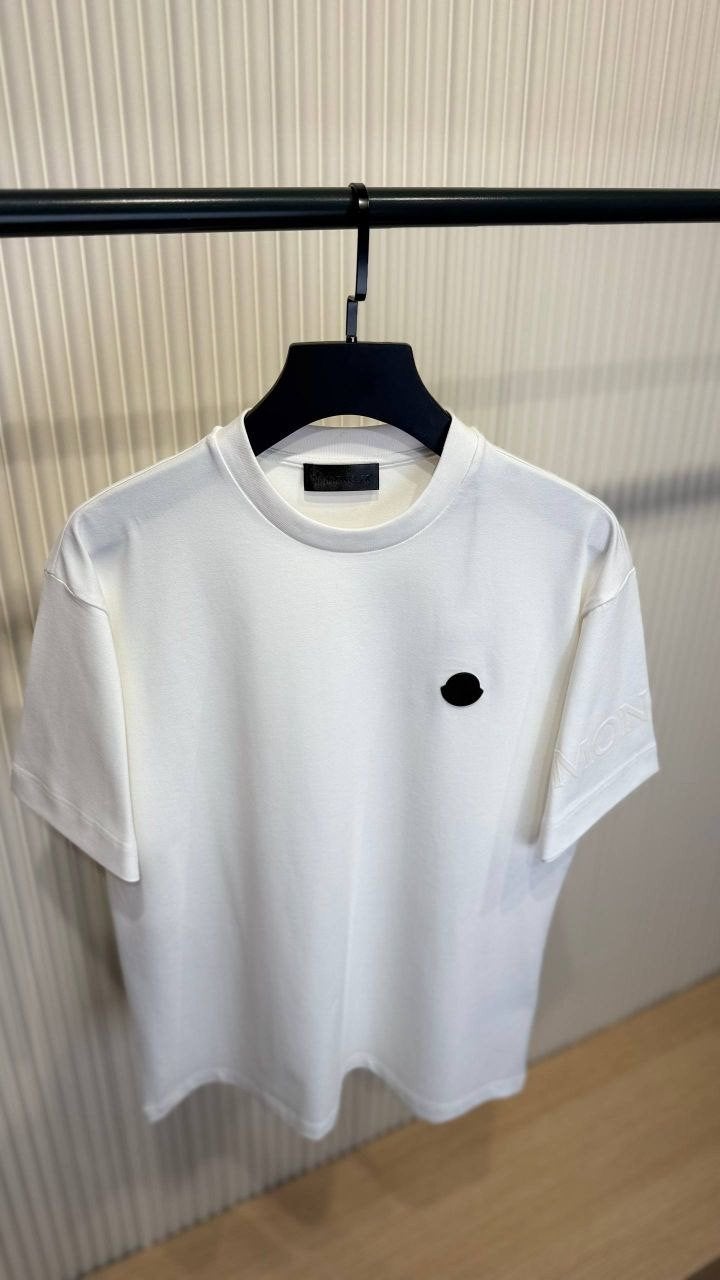 Moncler t-shirt Wit, Ophalen of Verzenden, Nieuw, Zwart