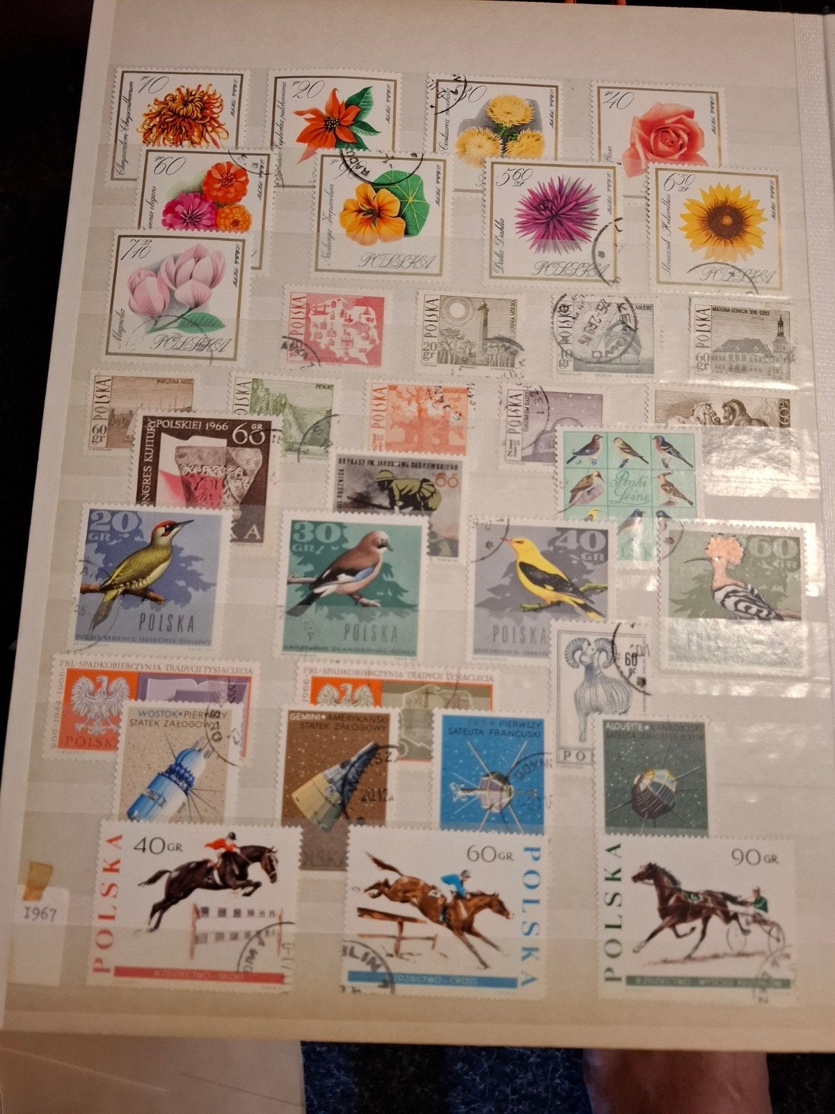 20 postzegelalbums diverse landen (o.a. Polen, VS), Ophalen