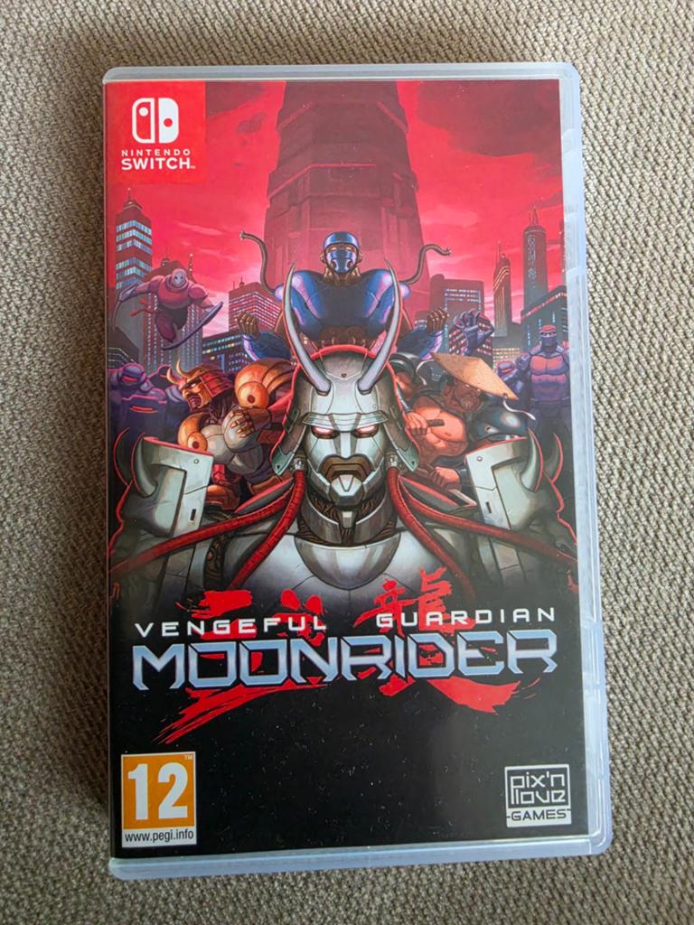 Moonrider Nintendo Switch Pal, Spelcomputers en Games, Games | Nintendo Switch, 1 speler, Ophalen of Verzenden, Zo goed als nieuw