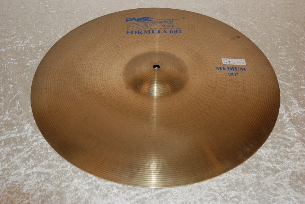 Paiste Formula 602 medium bekken 2317gr 20 inch  <26261514>, Muziek en Instrumenten, Gebruikt, ., Drums of Percussie, Ophalen of Verzenden