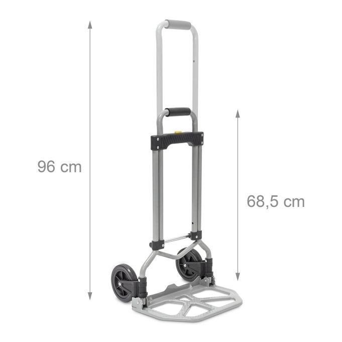 Steekwagen inklapbaar 60 kg, 60 tot 80 liter, -, -, Nieuw