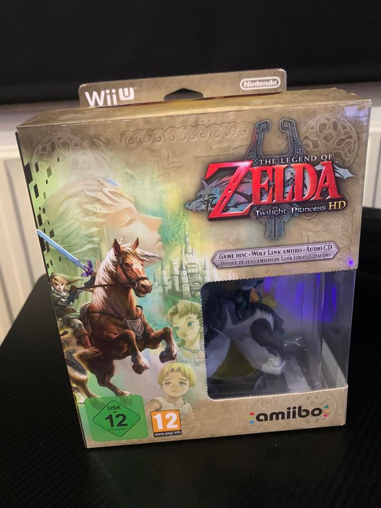 Zelda Twilight Princess Limited Edition inhoud/game sealed, Avontuur en Actie, Verzenden, 1 speler, Zo goed als nieuw