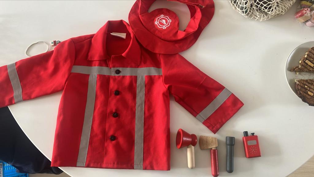 Brandweer Verkleedset voor Kinderen (2-3 jaar), Ophalen of Verzenden, Nieuw, Jongen of Meisje