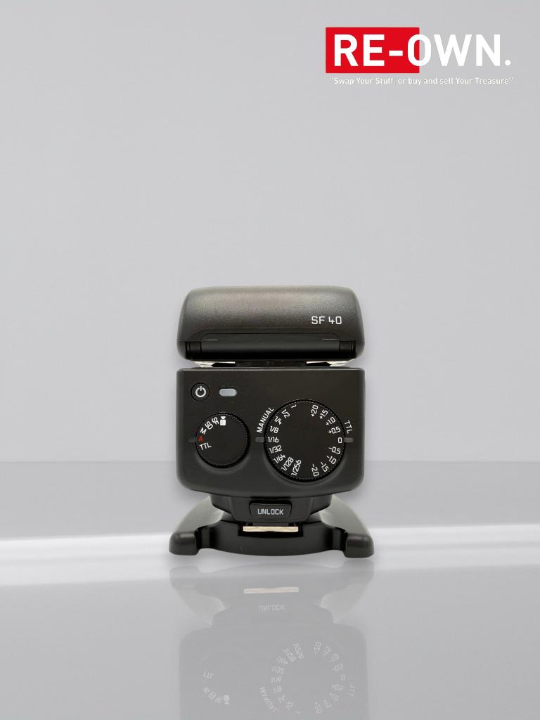 Leica Flash SF-40 flitser 14624 (nieuw in doos + aankoopbon), Overige merken, Kantelbaar, ., Leica