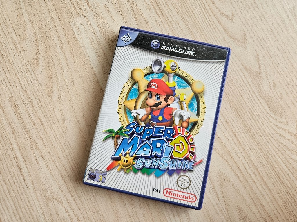 Super Mario Sunshine (GameCube)-CIB (Originele Blauwe Doos), Avontuur en Actie, Gebruikt, 1 speler, Ophalen of Verzenden