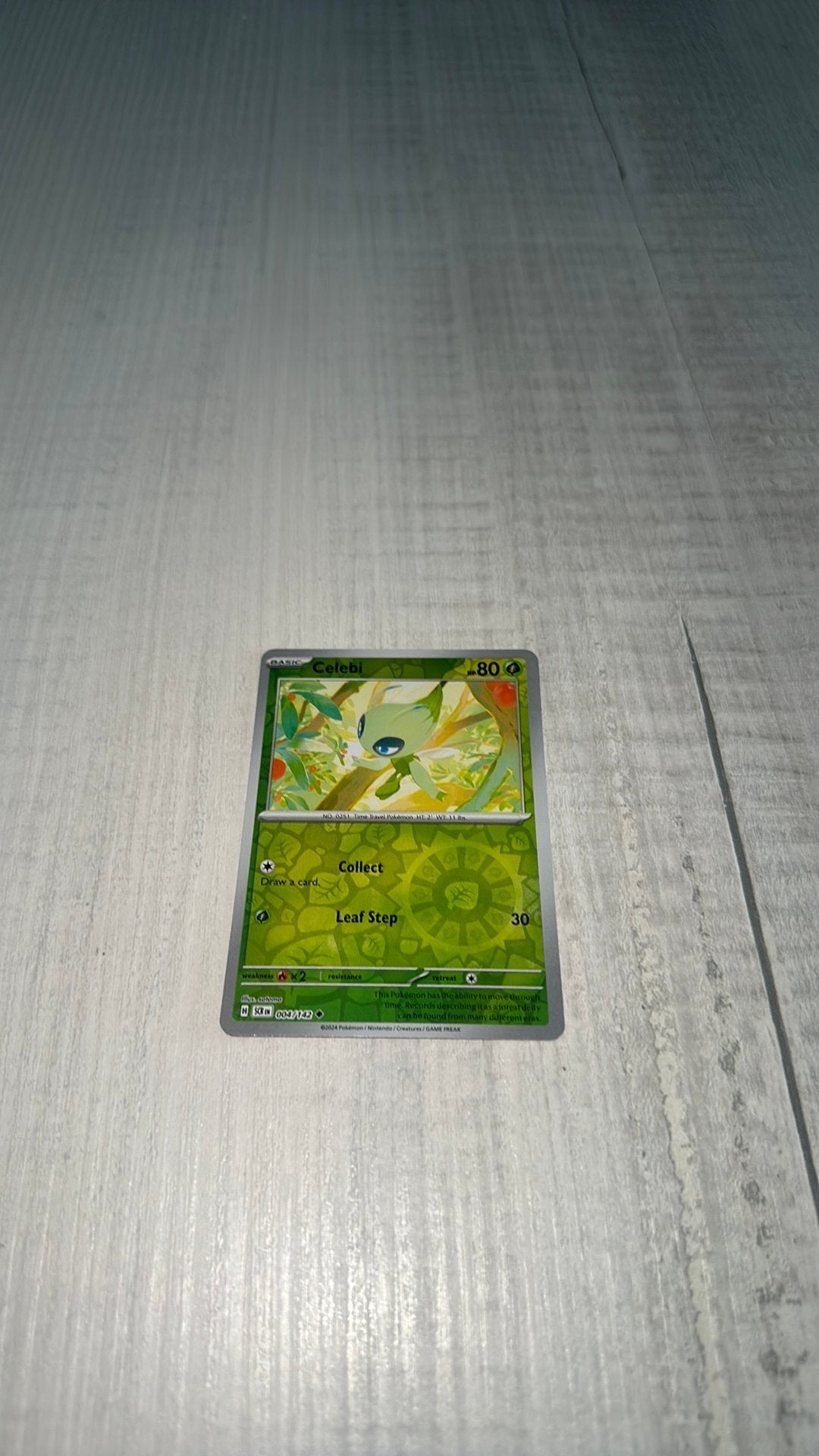 Celebi 004/142 Holo Reverse, Ophalen of Verzenden, Zo goed als nieuw