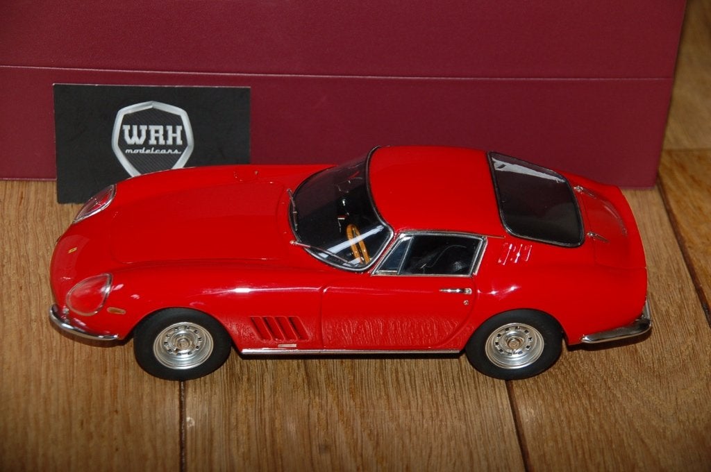 1:18 FERRARI 275 GTB rosso corsa CMC M-210 WRH, Verzenden, Zo goed als nieuw, Auto, Overige merken