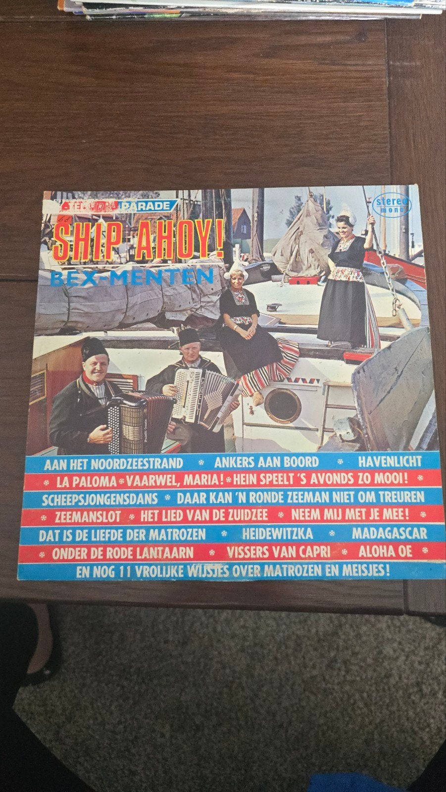 Ship Ahoy! Accordeon-Duo Bex-Menten LP, LP, Ophalen of Verzenden, 12 inch, Gebruikt