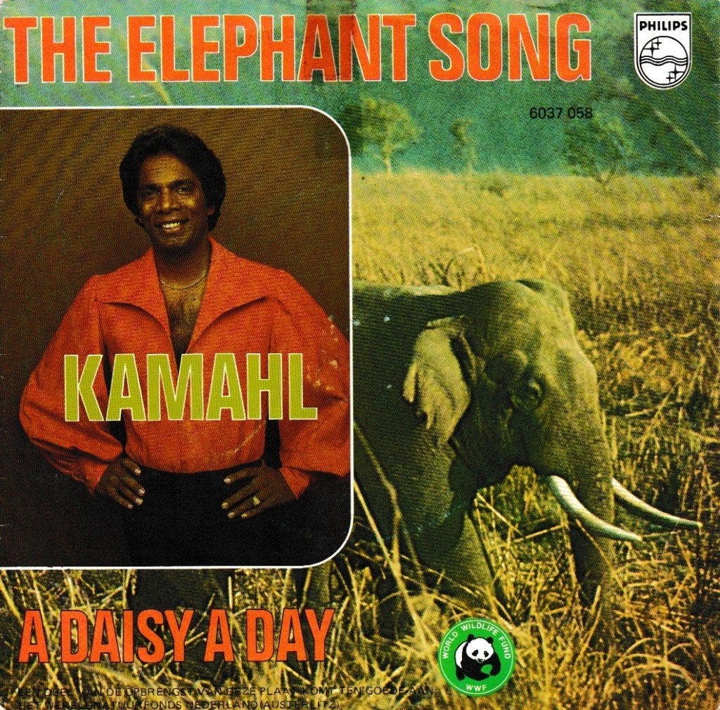Kamahl - The elephant song, Ophalen of Verzenden, Gebruikt, 7 inch, Pop