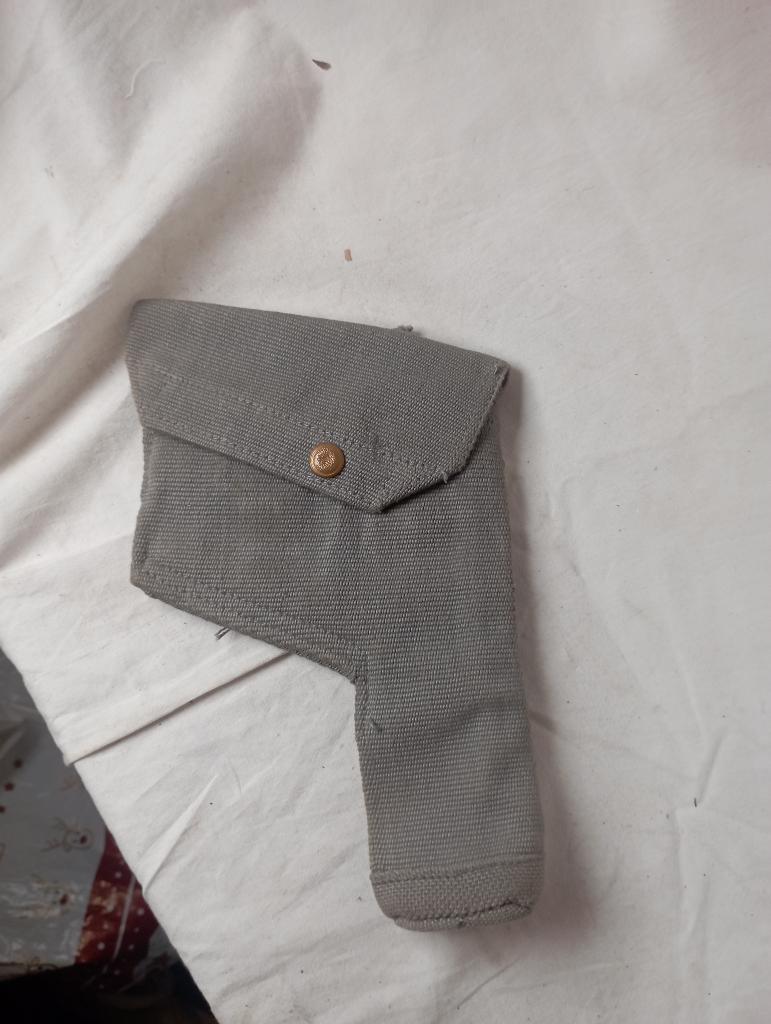 engels blauw  holster, Verzamelen, Militaria | Tweede Wereldoorlog, Ophalen of Verzenden, Luchtmacht, Engeland, Overige typen