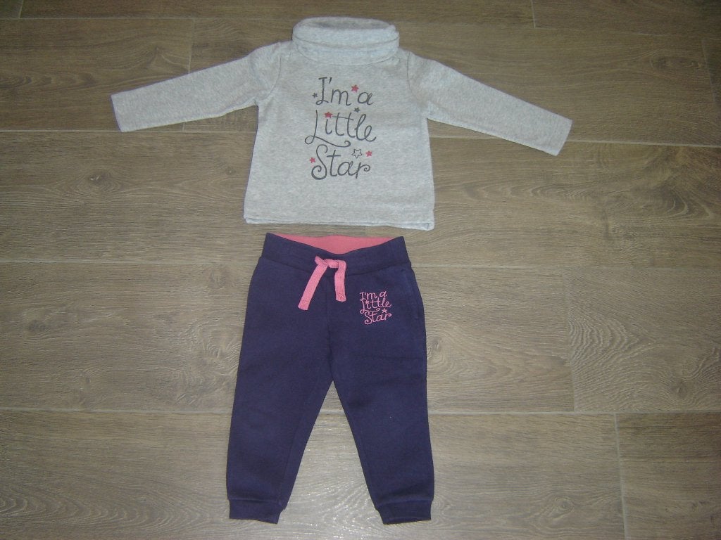 sweater en joggingbroek 92, Kinderen en Baby's, Kinderkleding | Maat 92, Ophalen of Verzenden, Gebruikt, Meisje, Setje