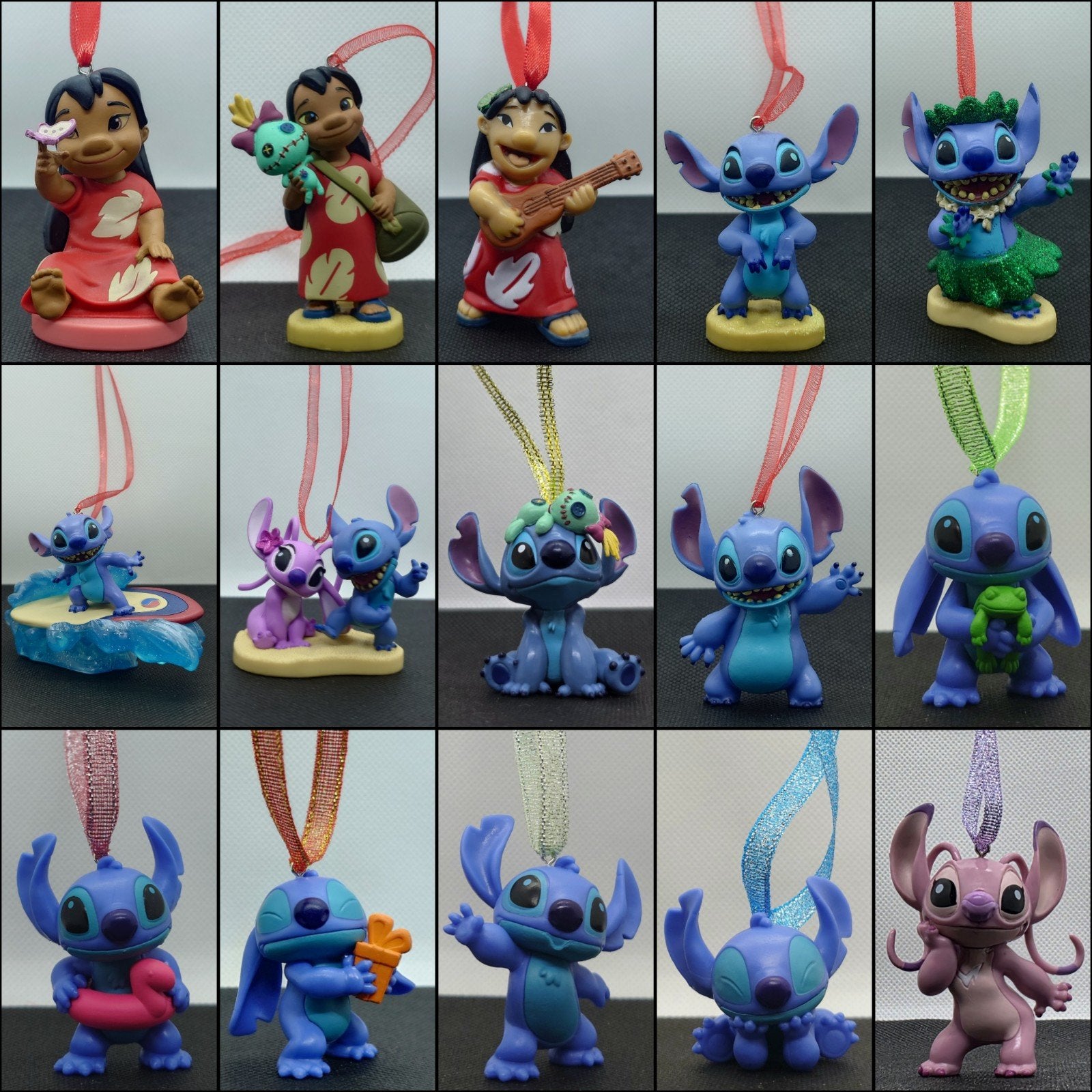 Disney Lilo, Stitch, Angel kerst ornament hanger kerstbal, Ophalen of Verzenden, Nieuw