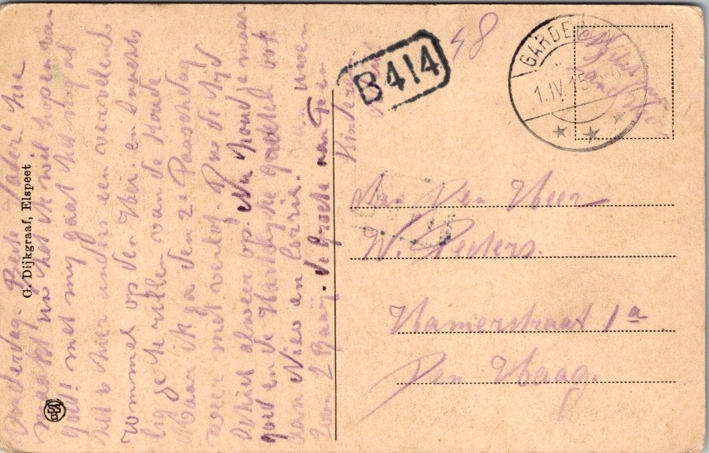 Uddelermeer Uddel - 12 antieke ansichtkaarten II, Verzamelen, Verzenden, Voor 1920, Gelopen, Gelderland