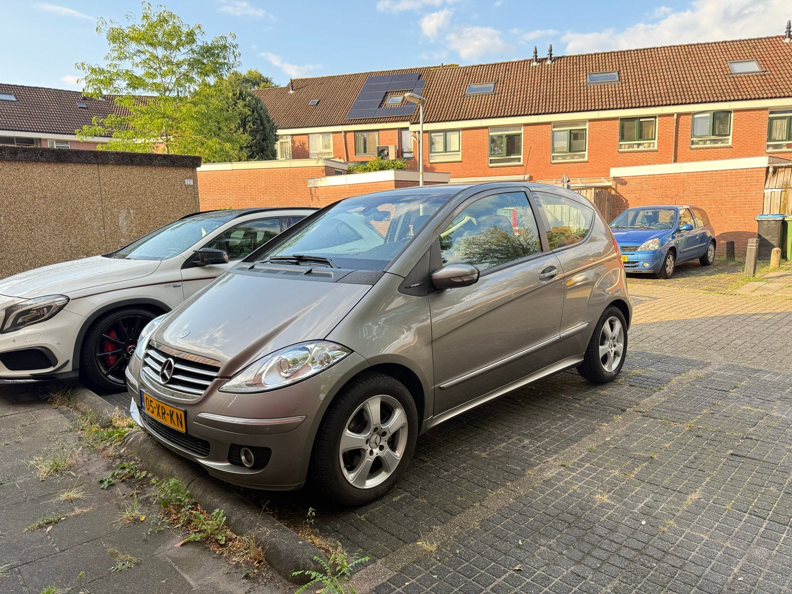 Mercedes-Benz A-Klasse 2.0 A200 3DRS AUT 2005 Grijs, 136 pk, 4 cilinders, 400 kg, 14 km/l
