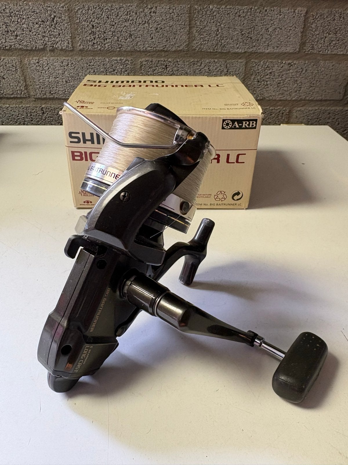 Shimano Big Baitrunner LC Molen met extra spoelen, Ophalen, Gebruikt, Molen
