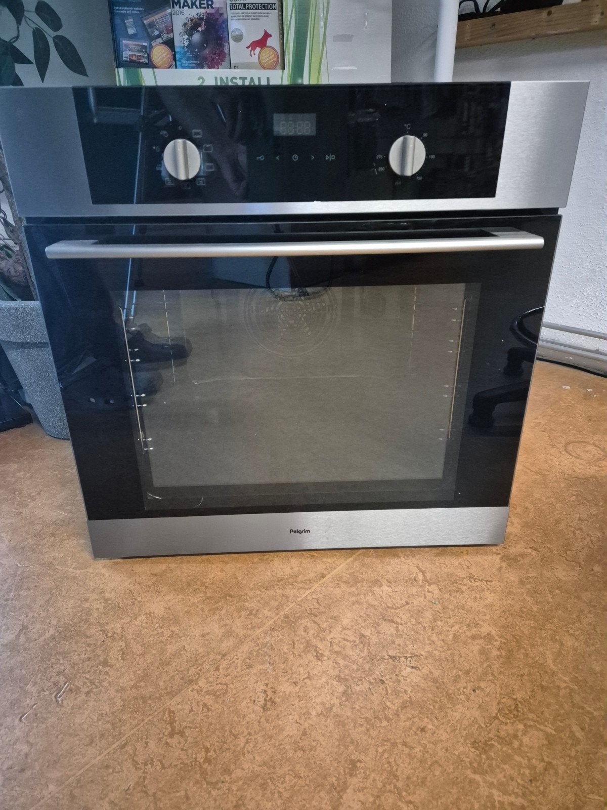 Pelgrim OVM506RVS/P01 Inbouw Oven - Nieuwstaat, Witgoed en Apparatuur, Ovens, Ophalen, Oven, Hete lucht, Inbouw