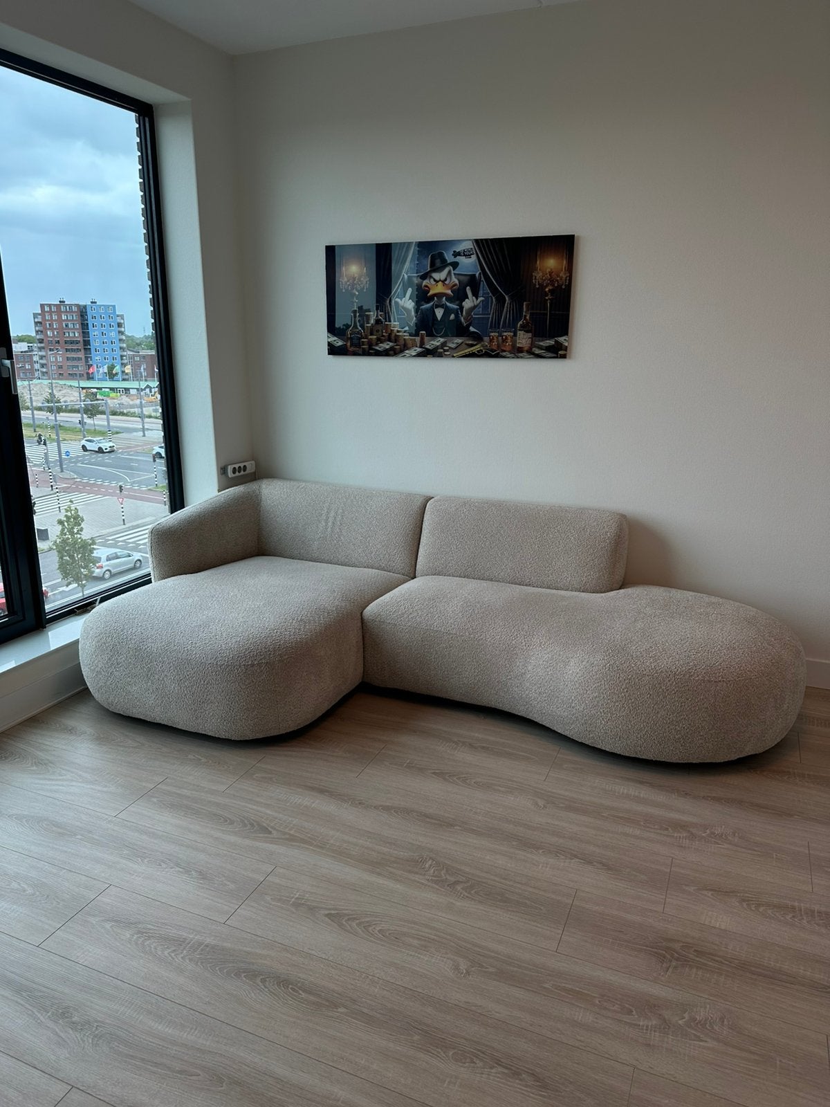 Cosy hoekbank Rozzano Kwantum *GARANTIE*, Ophalen, 250 tot 300 cm, Zo goed als nieuw, Vierpersoons of meer