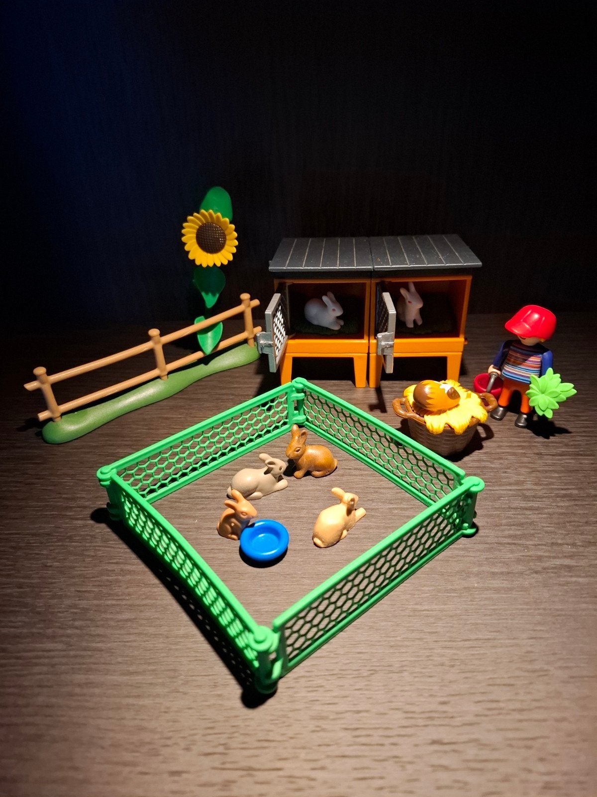 Playmobil Konijnenhok met Konijnen (Set 5123), Complete set, Overige typen, Ophalen of Verzenden, Zo goed als nieuw