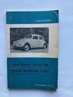 Vraagbaak  Volkswagen Kever,Karmann,Cabrio & bedr wagens1954, Ophalen of Verzenden