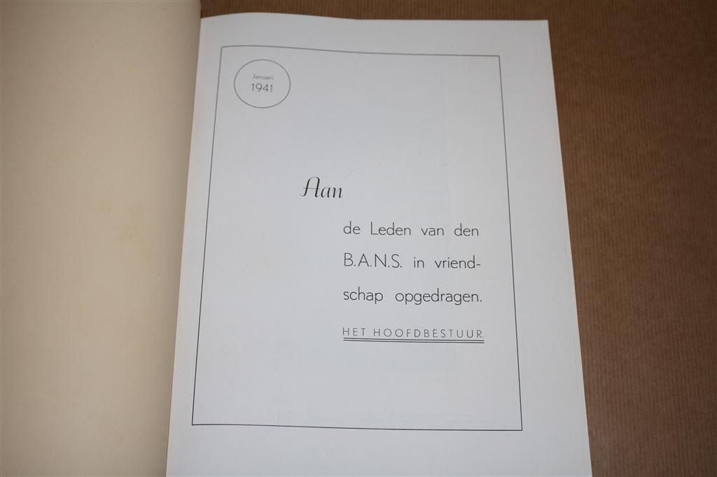 Herinneringsnummer BANS [Spoorwegen] - 1941 !!, Ophalen of Verzenden, Gelezen