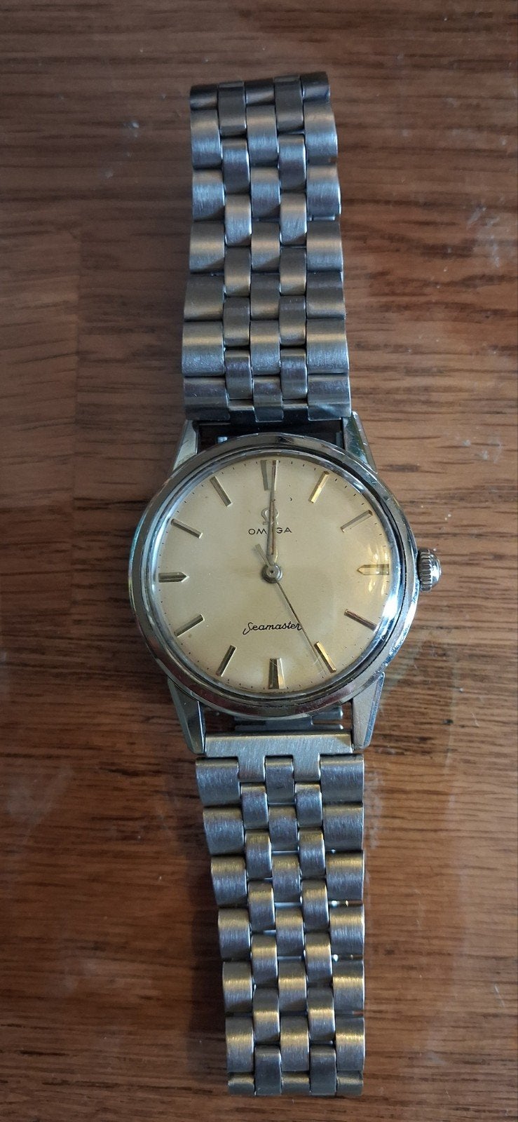 Omega seamaster, Ophalen, Staal, Omega, 1960 of later