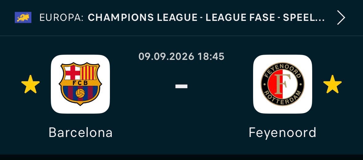 Gezocht; FC Barcelona-Feyenoord uitvak kaarten, Tickets en Kaartjes, Twee personen, September